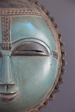 Arte africana - Baoulé mascarar