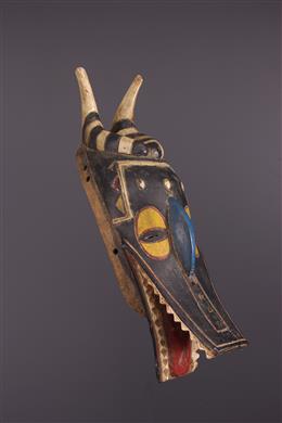 Arte africana - Zamblé mascarar