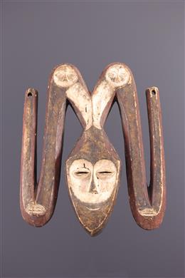 Arte africana - Kwele mascarar