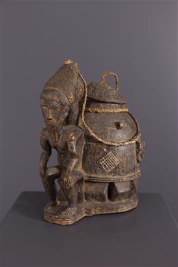 Arte africana - Baoulé Caixa