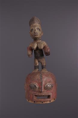 Arte africana - Yoruba mascarar