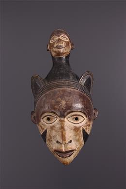 Arte africana - Kongo mascarar