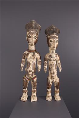 Arte africana - Akye estátuas