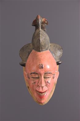 Arte africana - Gouro mascarar