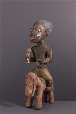 Arte africana - Yoruba Cavaleiro