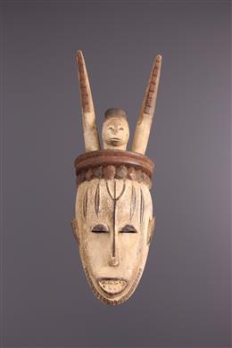 Arte africana - Urhobo mascarar