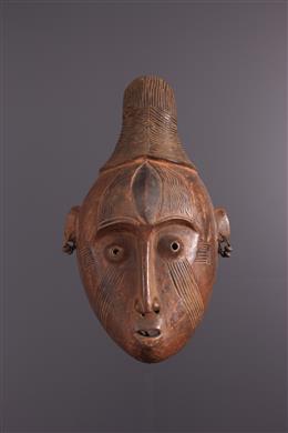 Arte africana - Mangbetu mascarar