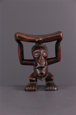 Arte africana - Songye Encosto de cabeça