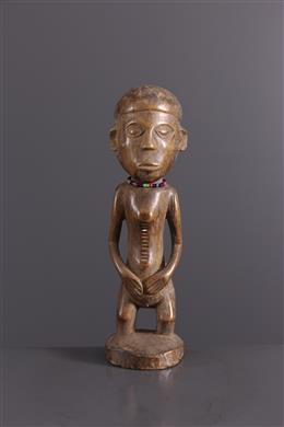 Arte africana - Rungu Estatueta