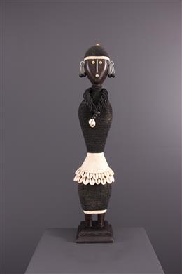Arte africana - Boneca de miçangas
