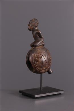 Arte africana - Kongo Sino de trenó