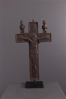 Arte africana - Kongo Crucifixo