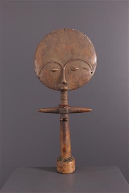 Arte africana - Ashanti Boneca