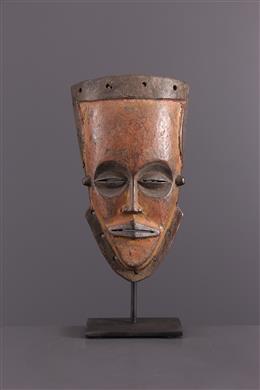 Arte africana - Lele mascarar