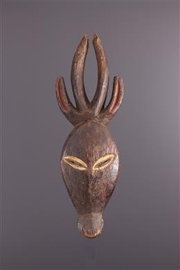 Arte africana - Kwele mascarar