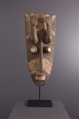 Arte africana - Kru mascarar