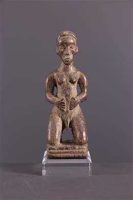 Arte africana - Rungu Estatueta