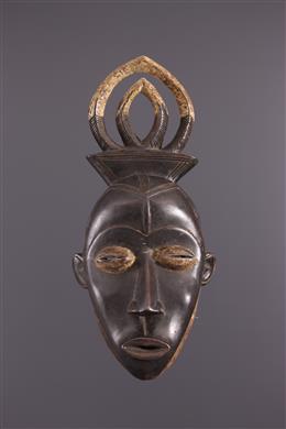 Arte africana - Dida mascarar